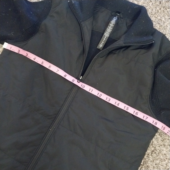 ADULT LULULEMON BLACK WATER REPELLENT FULL ZIP SWEATER NEW - Picture 2 of 8